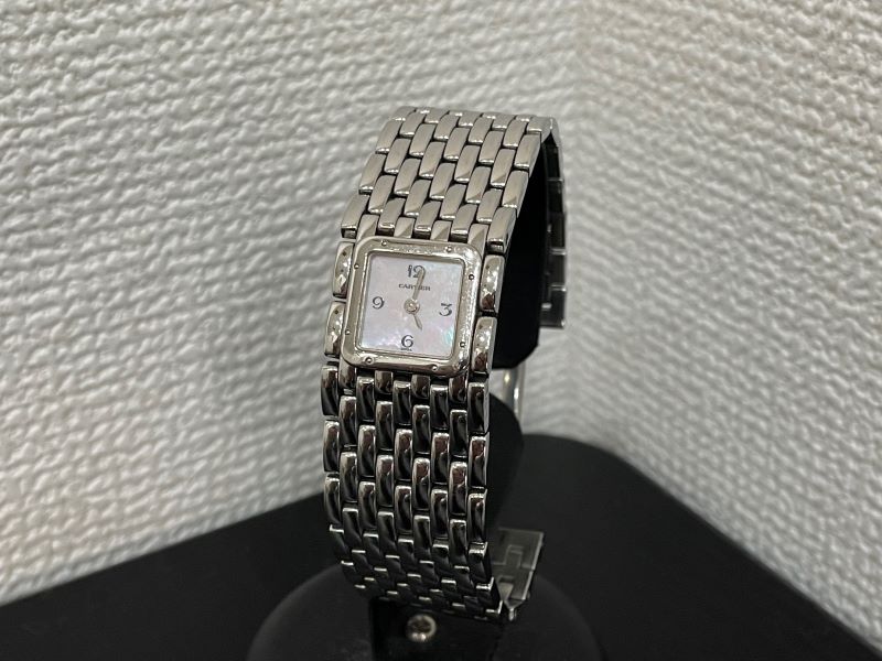 時計買取実績カルティエ パンテール リュバン ピンクシェル