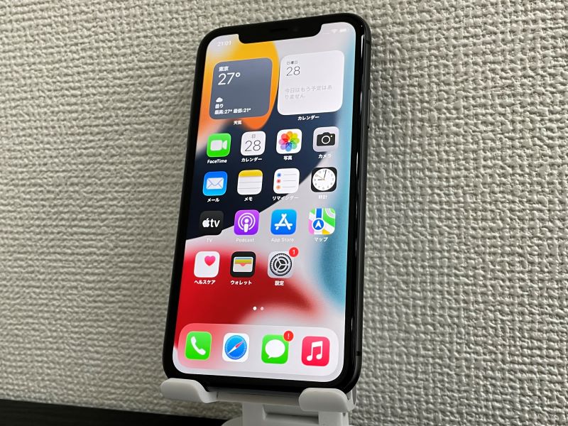 iPhone買取実績】Apple iPhone11 64GB ブラック NWLT2J/A 本体交換品 