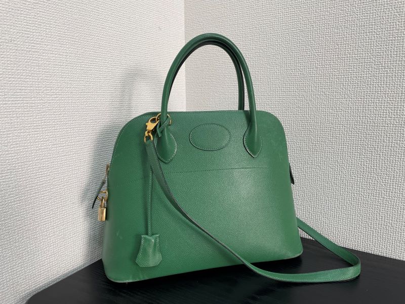 ブランド品買取実績】エルメス ボリード31 クシュベル グリーン 