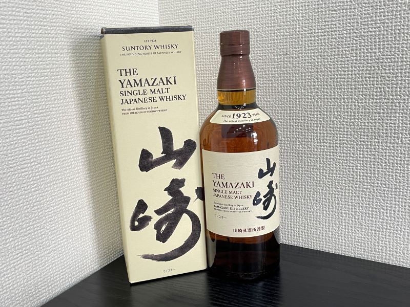 お酒買取実績】山崎 シングルモルト ウイスキー NV 700ml 未開栓 箱 