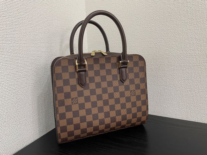 ルイヴィトン トリアナ ハンドバッグ ショルダーバッグ ダミエエベヌ  